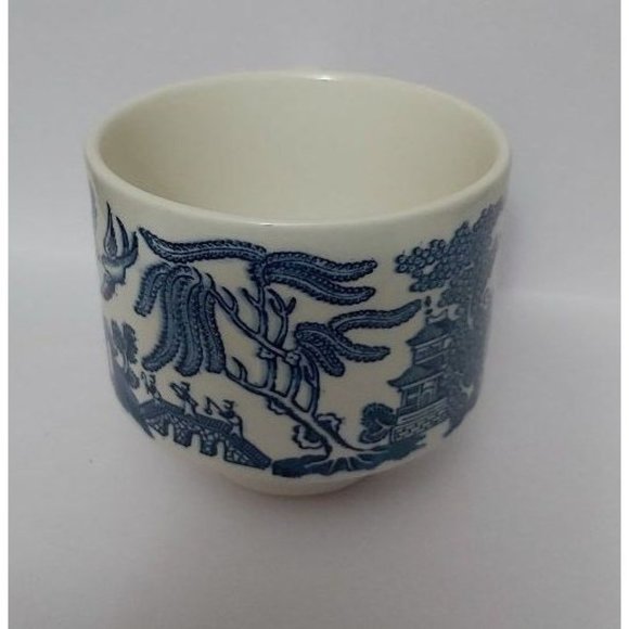 Churchill Blue Willow England Vintage Stackable Tea Cup Coffee Mug, vintage - Picture 4 of 7